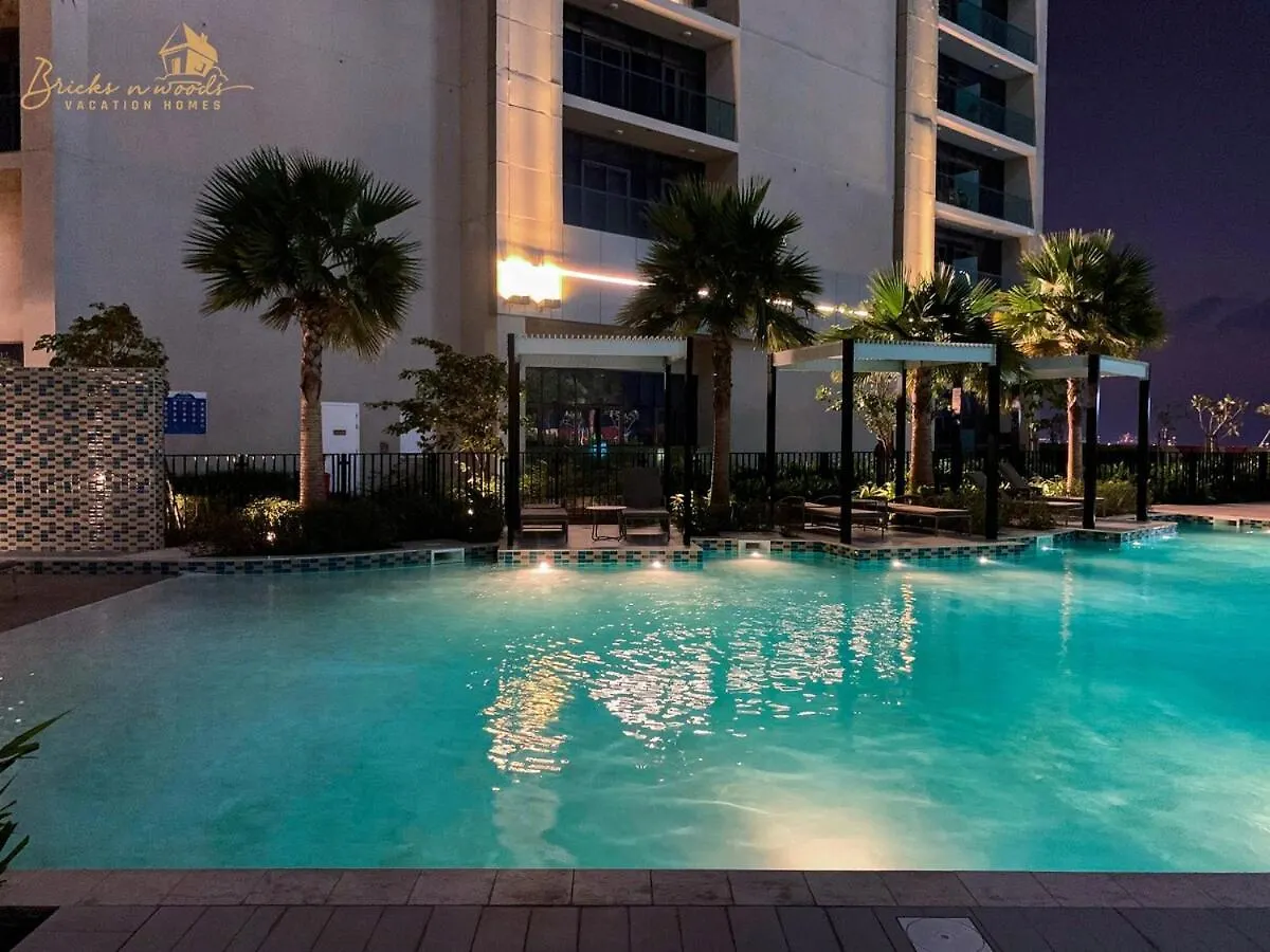 Semesterbostad Elegant Sunset View 3Bhk 7Pax Villa Dubai