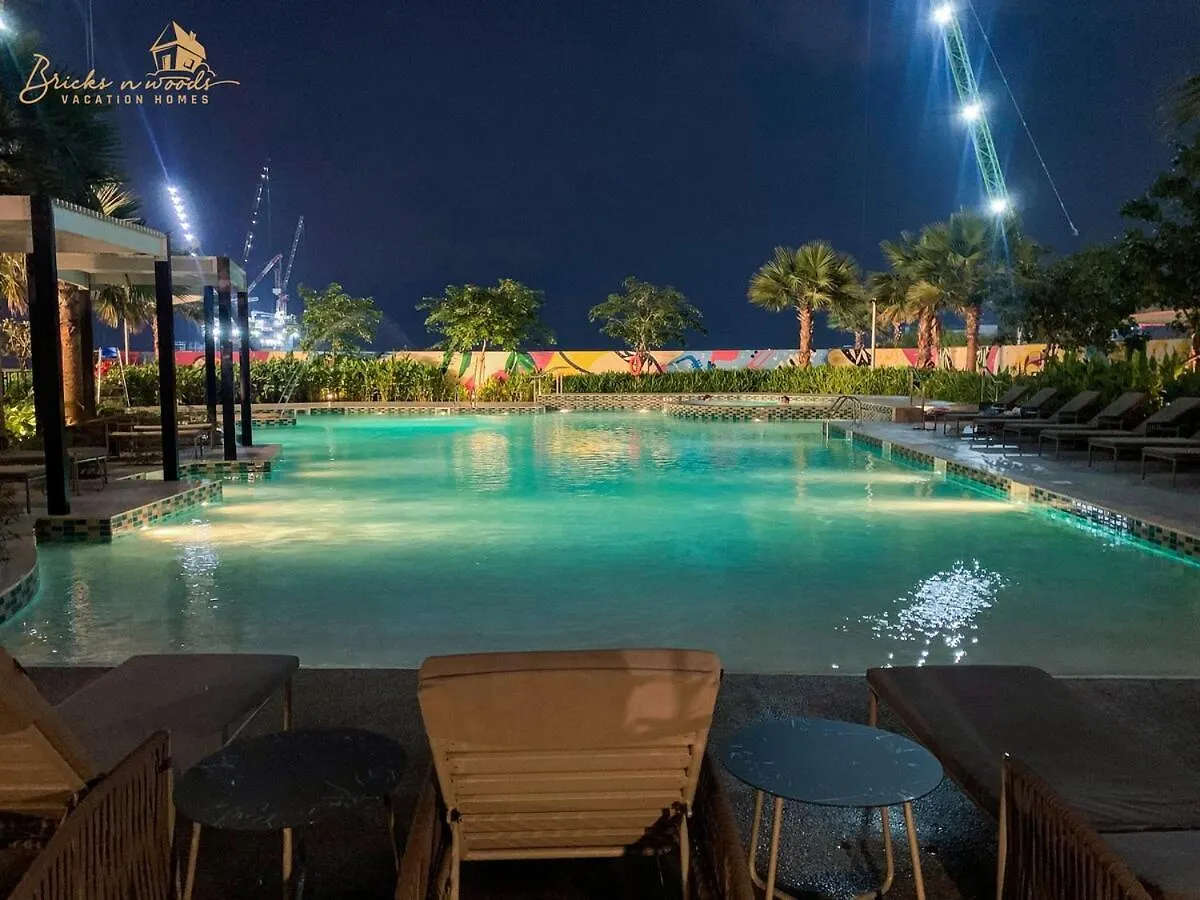 Elegant Sunset View 3Bhk 7Pax Villa Dubai Semesterbostad